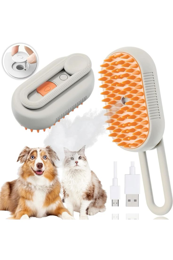 VapoGroom – Cepillo a Vapor para Mascotas