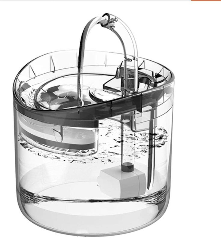 AquaPet Flow – Fuente Transparente para Gatos