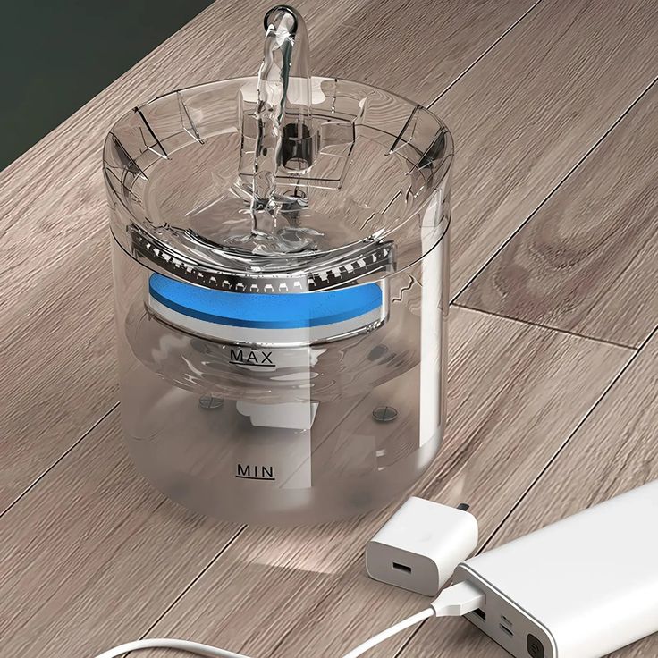 AquaPet Flow – Fuente Transparente para Gatos