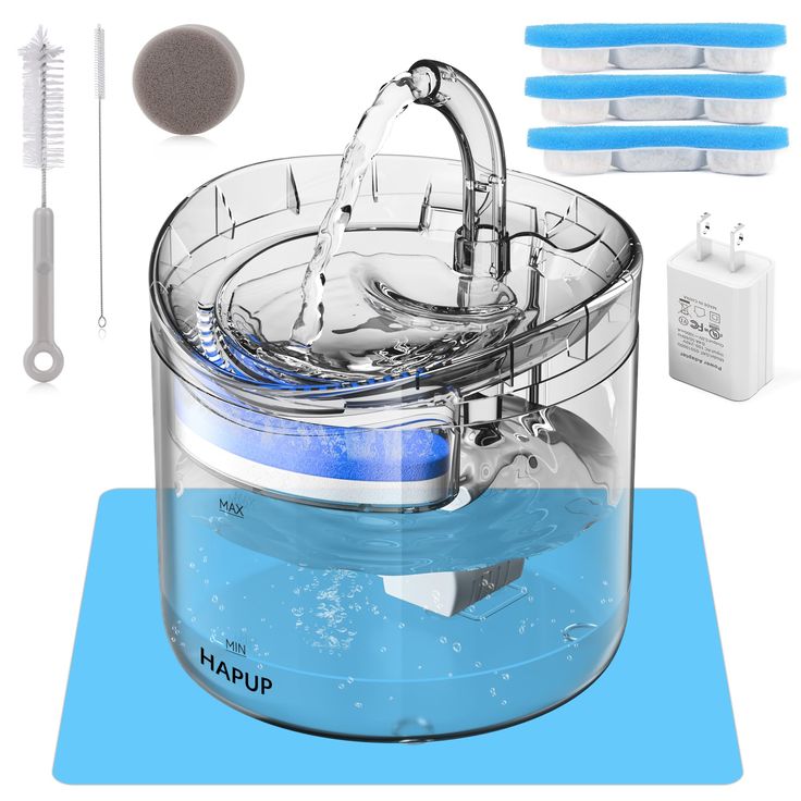 AquaPet Flow – Fuente Transparente para Gatos