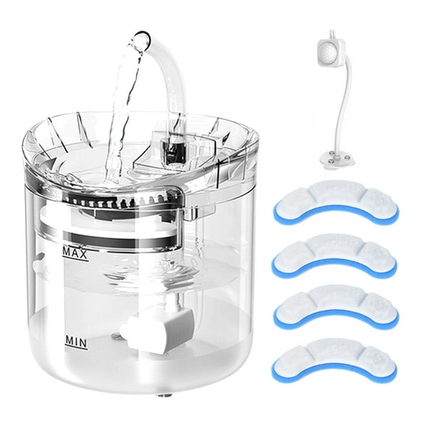 AquaPet Flow – Fuente Transparente para Gatos