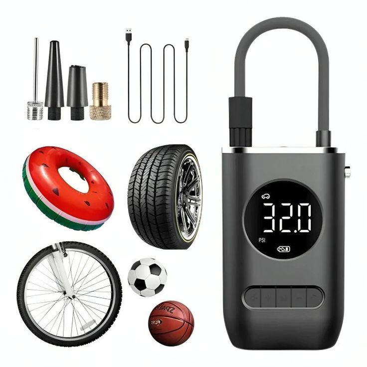 AirNova™ – Inflador I 5 en 1 Portátil